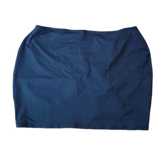 NWT SKIMS Recycled Swim Ruched Front Mini Micro Swim Bottom In Gunmetal Gray - Picture 6 of 8